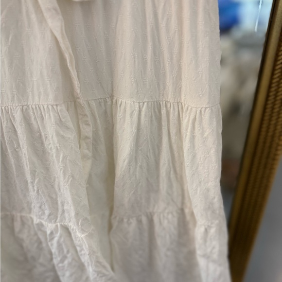 PAIGE White Mini Dress with Flutter Sleeves - Picture 9 of 14